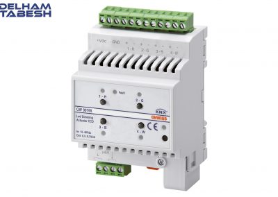 عملگر دیمر هوشمند (LED CCD) KNX knx محصولات هوشمند KNX GW90765 400x284