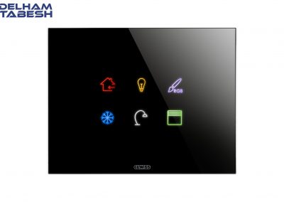 کلید هوشمند لمسی KNX knx محصولات هوشمند KNX GWA9421 400x284